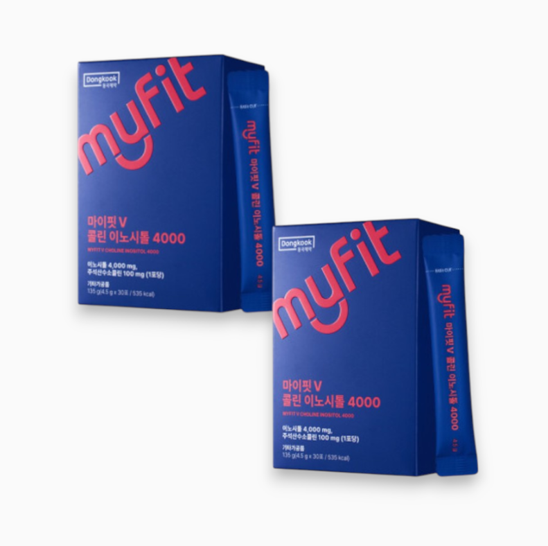 동국제약 마이핏V 콜린 이노시톨 4000 30포 2박스