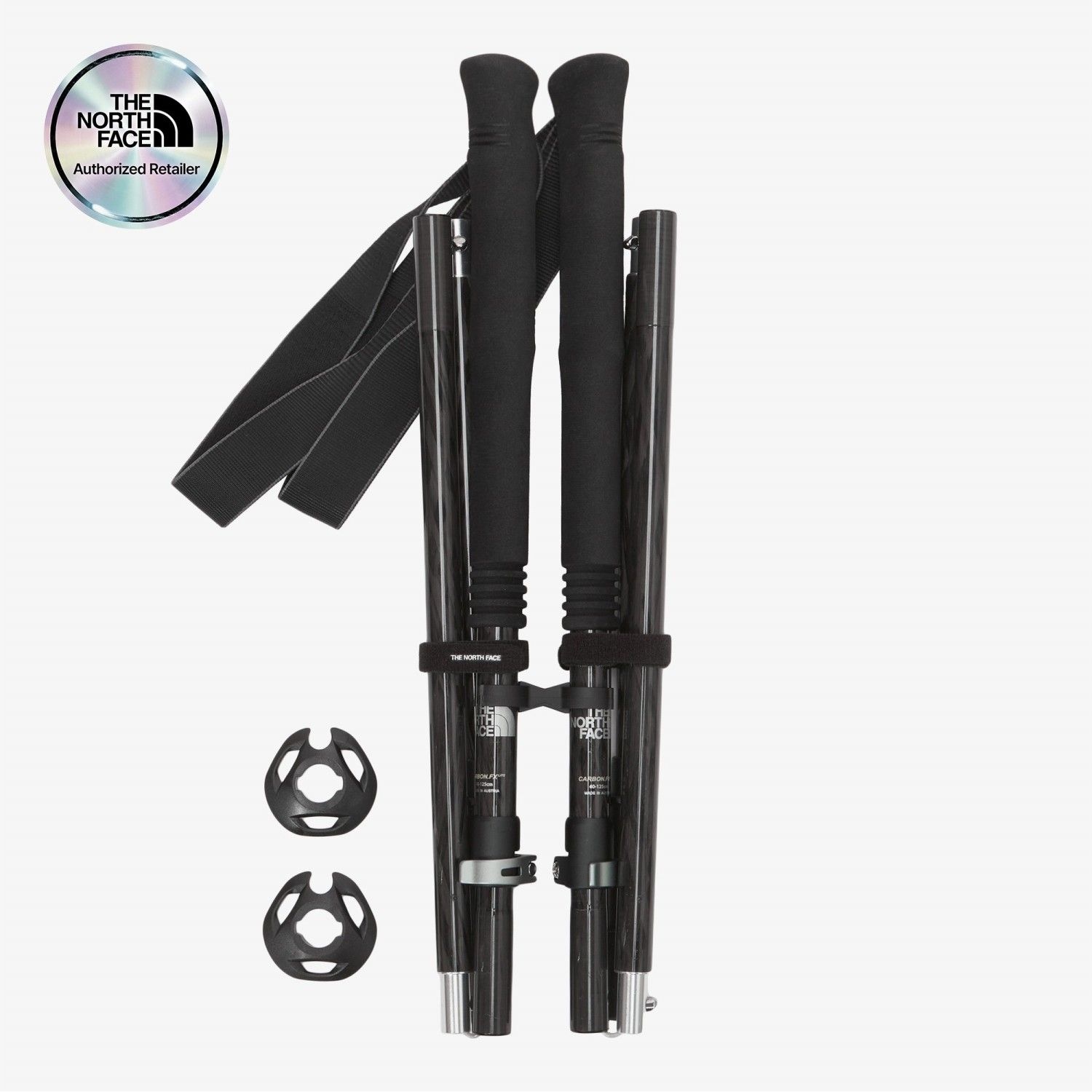 [롯데백화점] 노스페이스 올 카본 폴딩 스틱 세트 NA5SR50A_BLK
