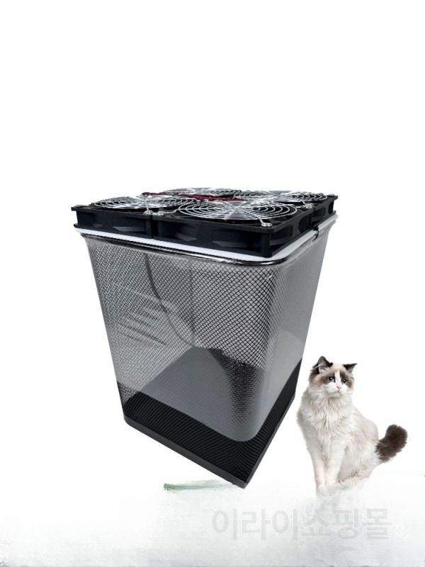 [해외] DIY 저소음 털포집기 강력 공기청정기 필터리스 흡입 필터 없음 강한털흡입 고양이 강아지 추천