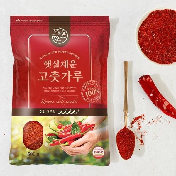 [하프클럽]G2026 햇고춧가루 청양 매운맛 500g (김장,양념용)