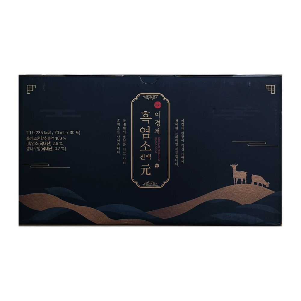 래오이경제 이경제 흑염소진액 70ml x 30개입 1개 / 써클