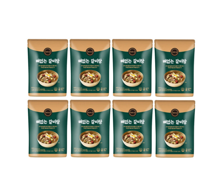 온작 이영자의 뼈없는 갈비탕 900g 8팩