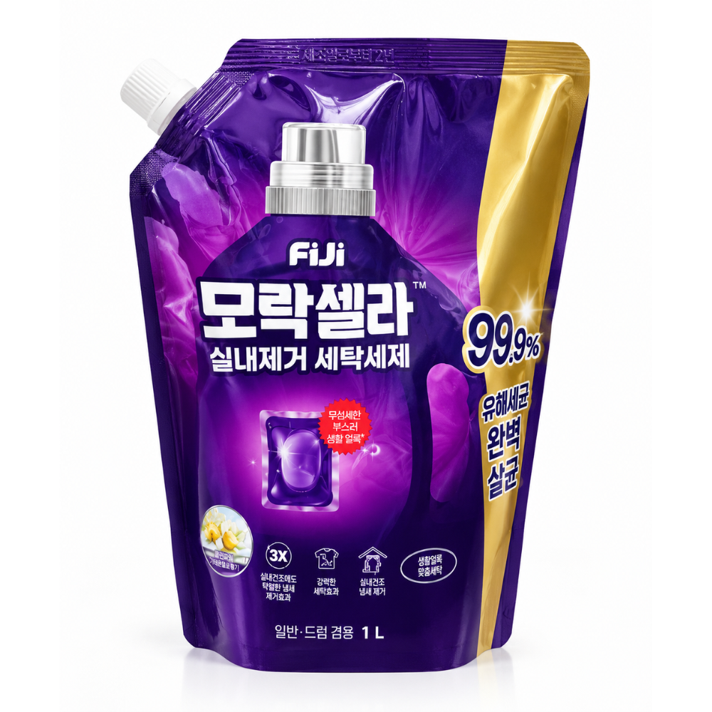 [오늘출발] 피지 모락셀라 실내건조 섬유유연제 뽀송한 코튼향 리필, 2.3L, 1개