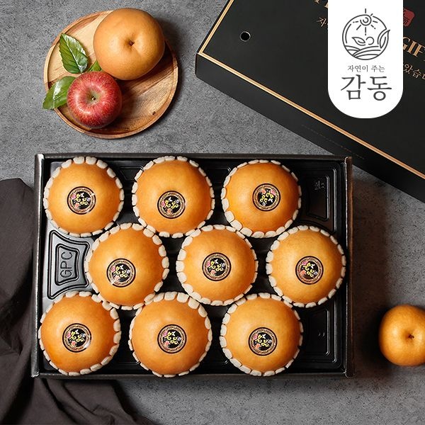 감동 [보자기동봉] 청년농부 나주배 선물세트 7.5kg (9-10과)프리미엄 과일선물세트