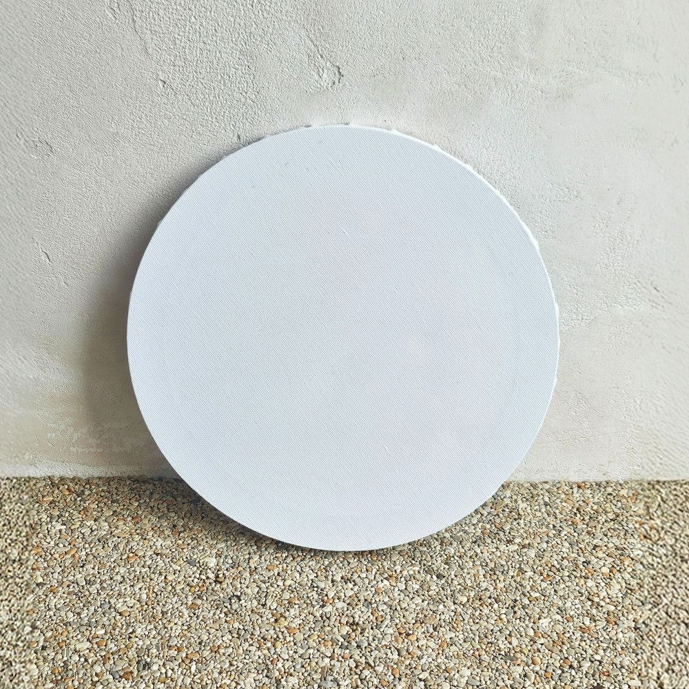 화방용품 미술지류 원형캔버스 25CM