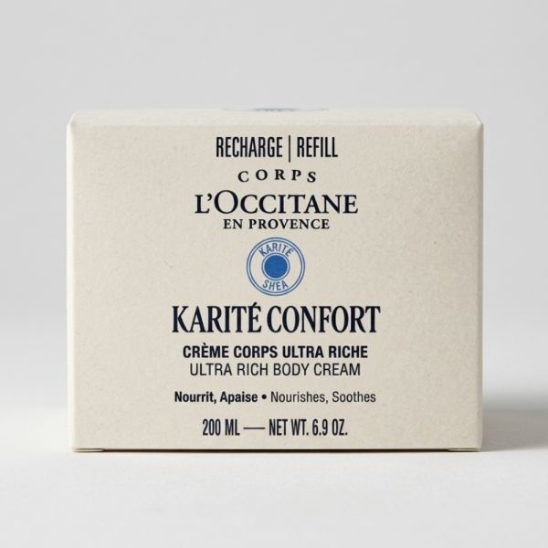 시어 버터 울트라 리치 바디 크림 리필 200ml (카리테 콩포르)