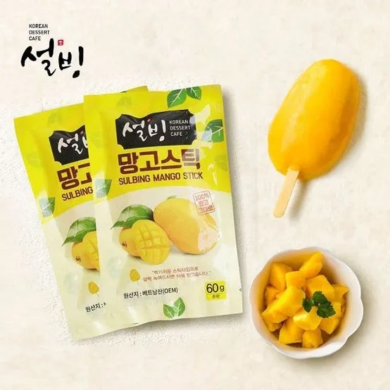 [설빙]프리미엄 디저트 망고스틱 60g30개