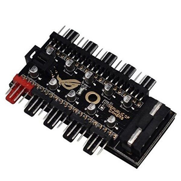 [셀러허브 1][HY6JF0K7_51BC](T-PWM-IDE10F) 쿨러 PWM 10분배 팬허브 4P (29870494)