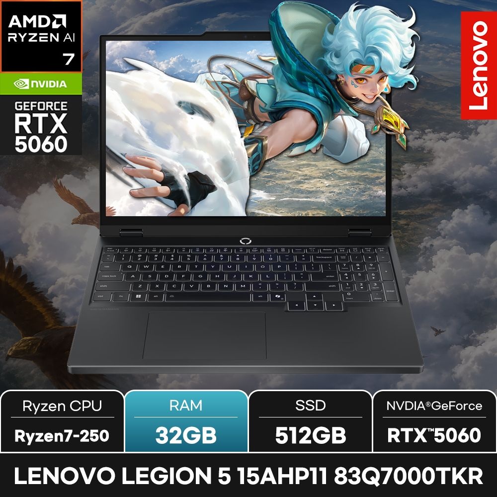 레노버 LEGION 5 15AHP11 83Q7000TKR/RAM 32GB/WIN11/ +마우스증정