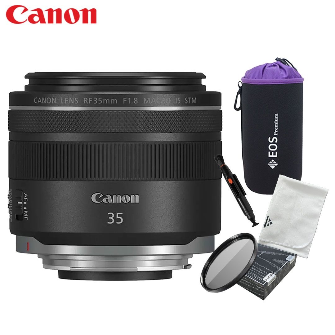 캐논 캐논 RF 35mm F1.8 MACRO IS STM + 악세사리 4종 패키지(MCUV 필터/방수파우치) -JKW