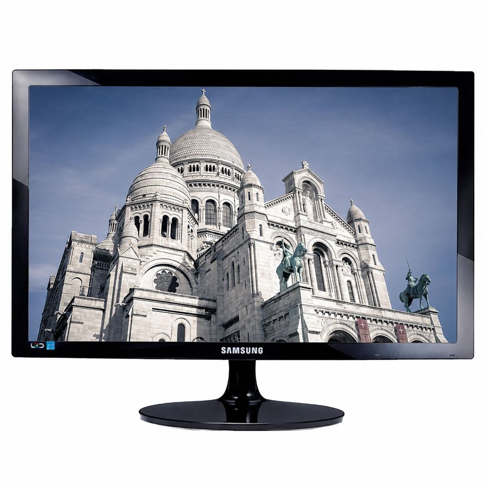[중고] 삼성전자 24인치 FHD 모니터 S24D300 가정용 사무용 HDMI 케이블 증정