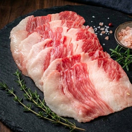 호주 곡물먹인 블랙앵거스 차돌박이 200g 1팩
