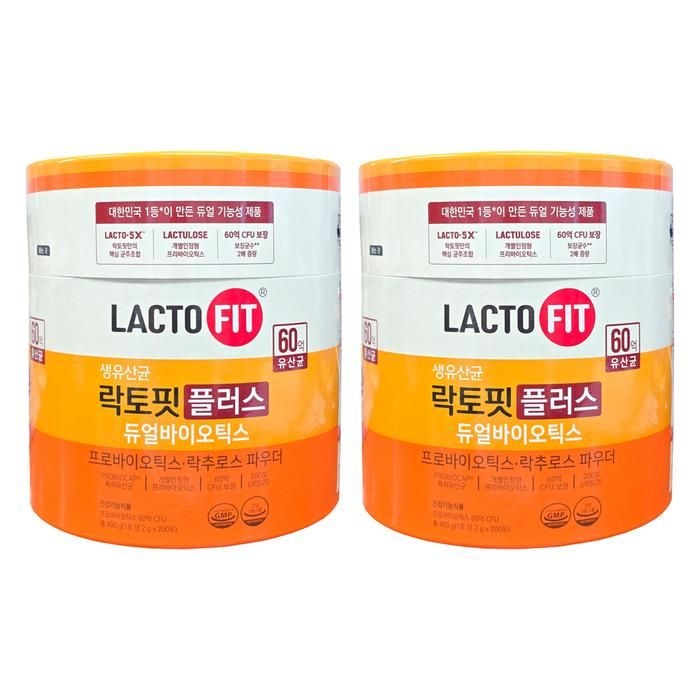락토핏 플러스 듀얼바이오틱스 2g x 200포 2개 his