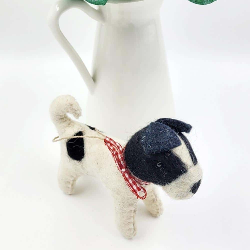 꼭필스 인도산 WOOL 키링 바둑이 자동차키링 인형키링 봉제인형키링