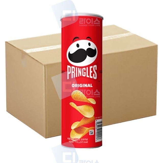 프링글스 오리지날 감자칩 과자 110g 12개