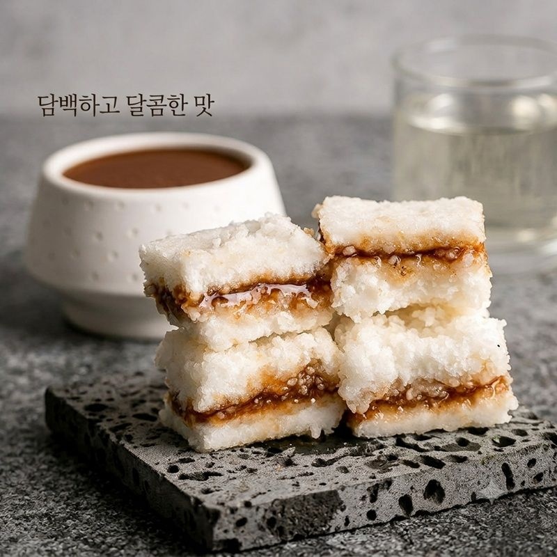 [설기명가] 꿀우유백설기 (900g) 개별포장, 20개