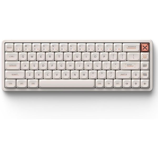 [해외] IQUNIX 아이큐닉스 Magi65 로우 프로파일 기계식 무선 키보드 65% 초슬림 디자인 부드러운 타이핑 핫스왑 RGB 백라이트