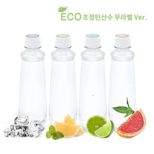 일화 무라벨 초정탄산(플레인라임)350ml x 20 Pet