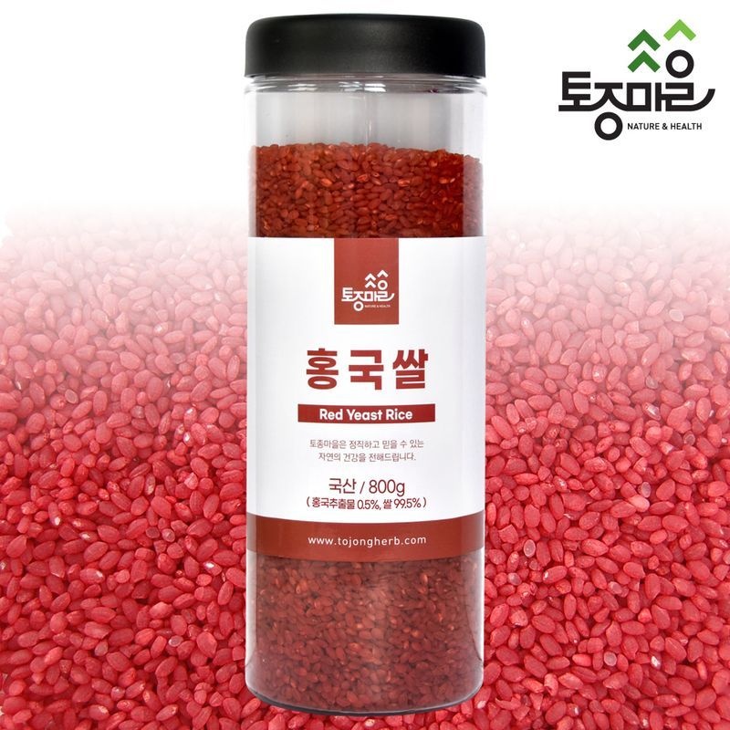 토종마을 국산 홍국쌀 800g