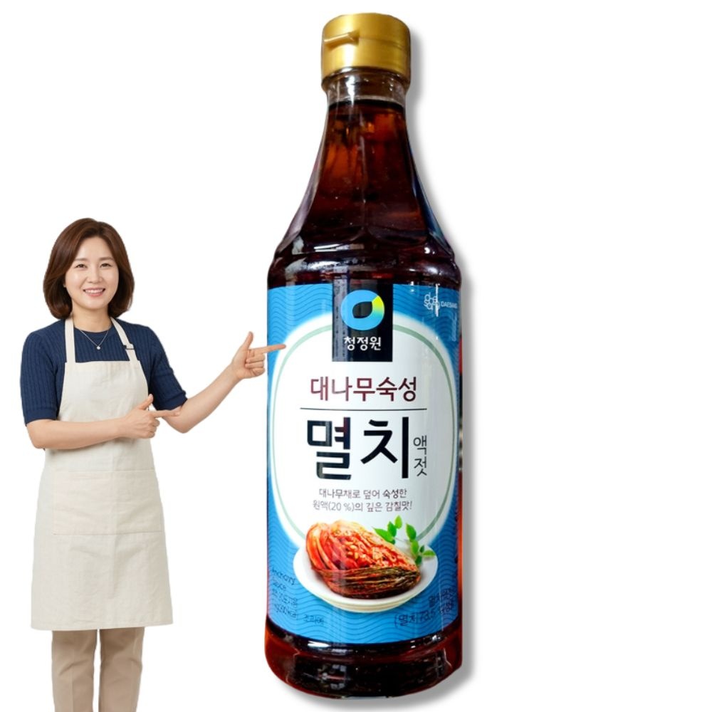 청정원 대나무숙성 멸치액젓 1kg