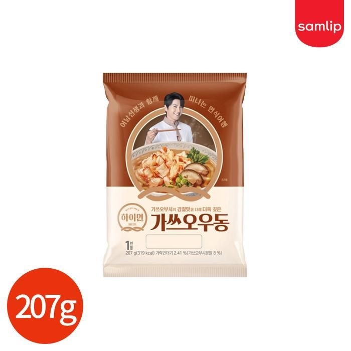 삼립 하이면 가쓰오 우동 207g x 20개