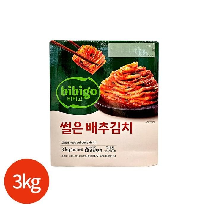 CJ 비비고 썰은 배추김치 3kg