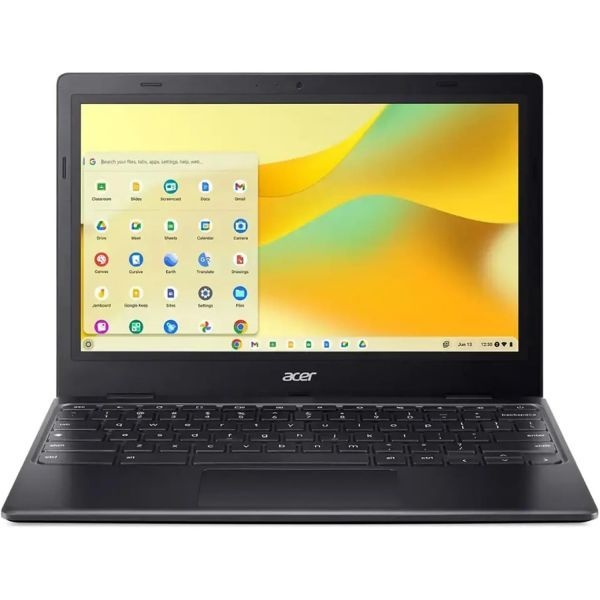 [해외] 에이서 크롬북 311 노트북 11.6인치 HD 1366x768 LCD 인텔 셀러론 N4500 4GB LPDDR4X 64GB eMMC 웹캠 Wi Fi 5 크롬 OS 스타 블랙 TWE