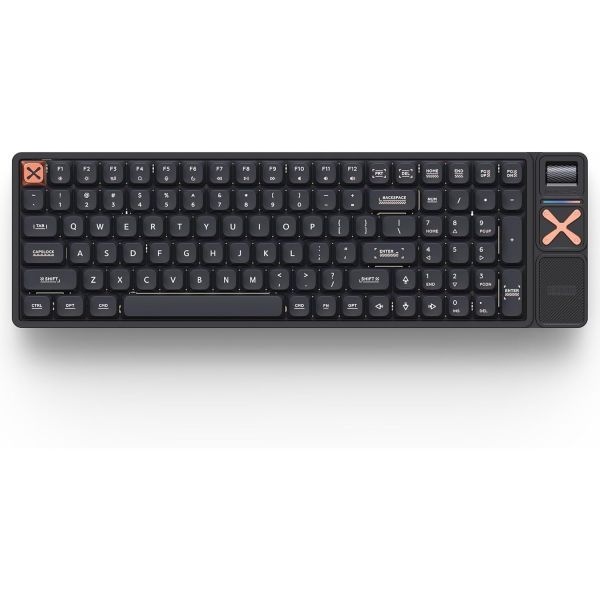 [해외] IQUNIX 아이큐닉스 Magi96 Pro 로우 프로파일 기계식 키보드 부드러운 키감의 숫자 키패드 포함 무선 96% 레이아웃 미