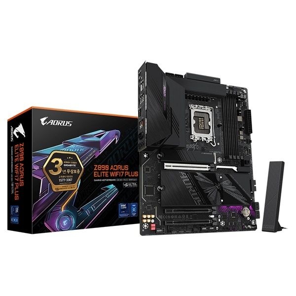 GIGABYTE Z890 AORUS ELITE WIFI7 PLUS 제이씨현 인텔Z890ATX 4044948