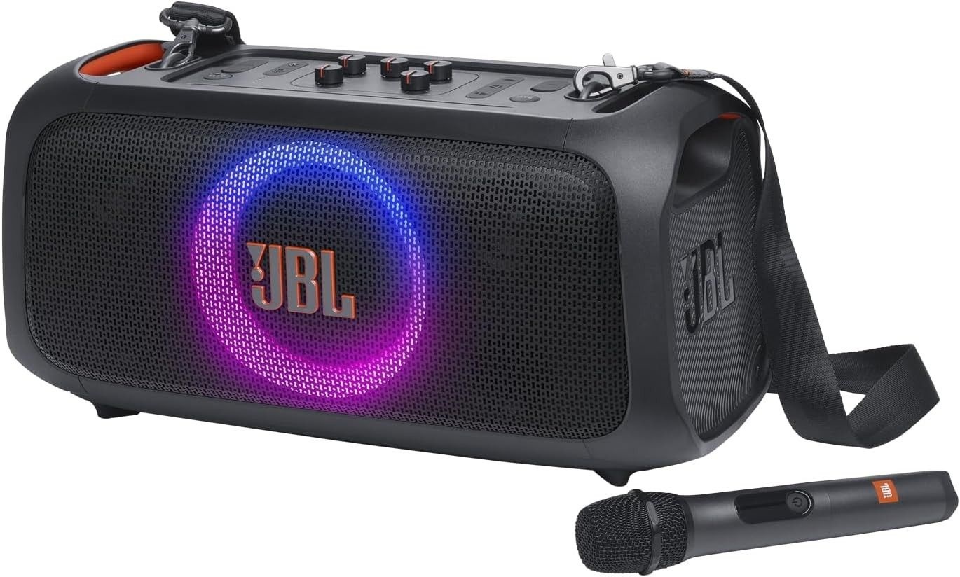 JBL JBLPBOTGESAM-Z 파티박스 온더고 에센셜, 블랙 - 인증 리퍼비쉬 840581