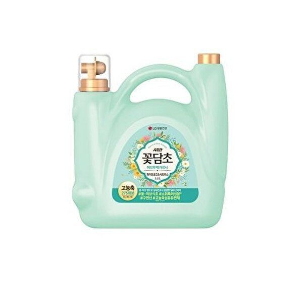 [셀러허브 생활리빙][샤프란] 꽃담초 화이트로즈 5.5L 섬유유연제 대용량 (12348561A)