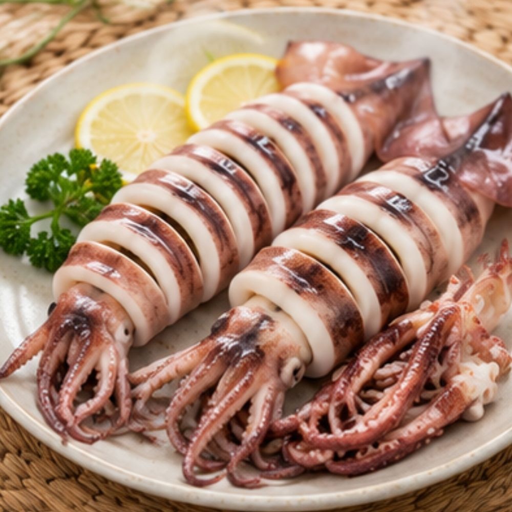 [미식노트협력사]싱싱한 통찜용 오징어 7-9미 산지직송 1kg