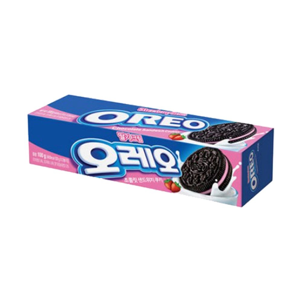 오레오 동서식품 오레오 딸기 크림 100g
