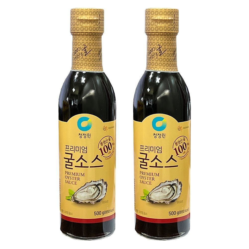 청정원 프리미엄 굴소스 500g 2개
