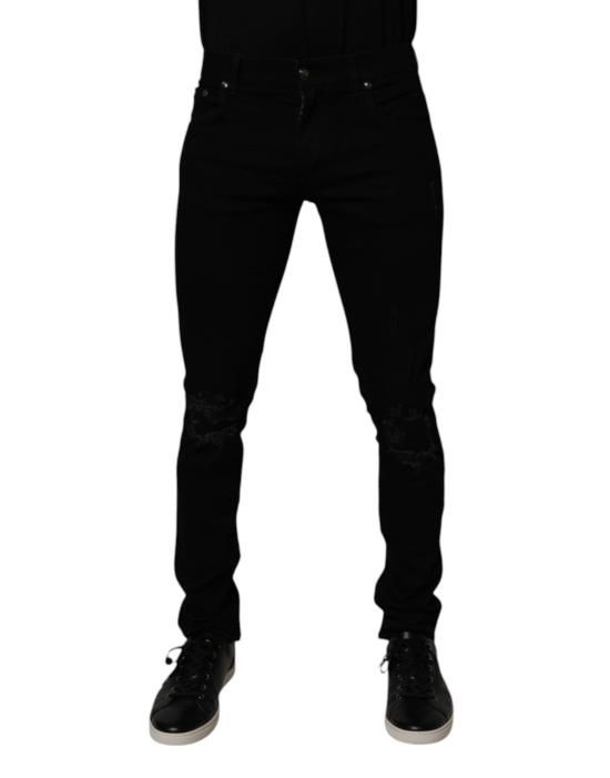 [해외] 돌체앤가바나 데님 팬츠 PAN75255 BLACK