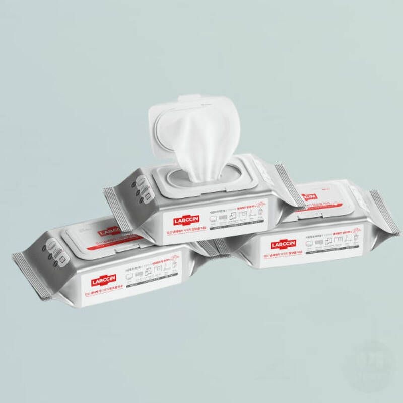[살균소독] 랩신 다목적 알코올티슈 50매*6개(1box) 603324
