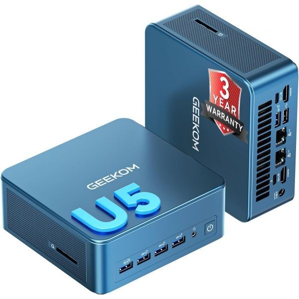 [해외] GEEKOM 미니 PC IT12 인텔 NUC12 대안 중 베스트 3년 품질 보증 12세대 i7 1280P 컴퓨터 32GB RAM 1TB NVMe SSD 윈도우 11 Pro 데스