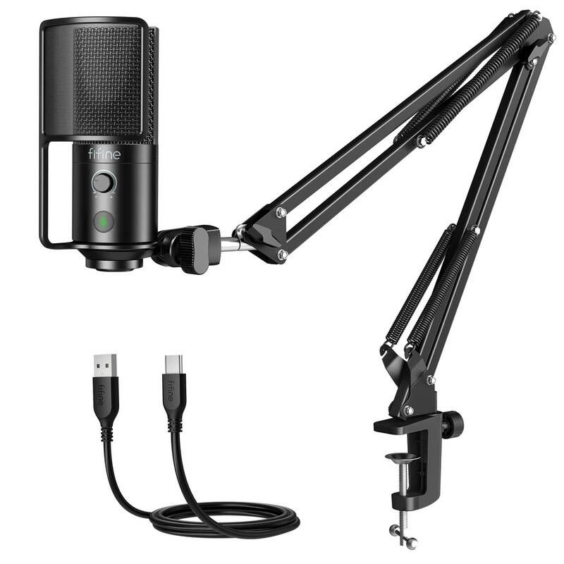 [해외] FIFINE USB 콘덴서 마이크 세트 T669PRO1 1102472