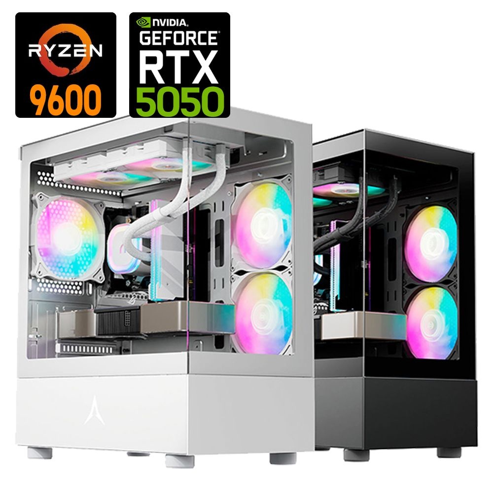 [온누리상품] AMD 9600 RTX5050 게이밍 조립PC 롤 발로란트 피파 배그