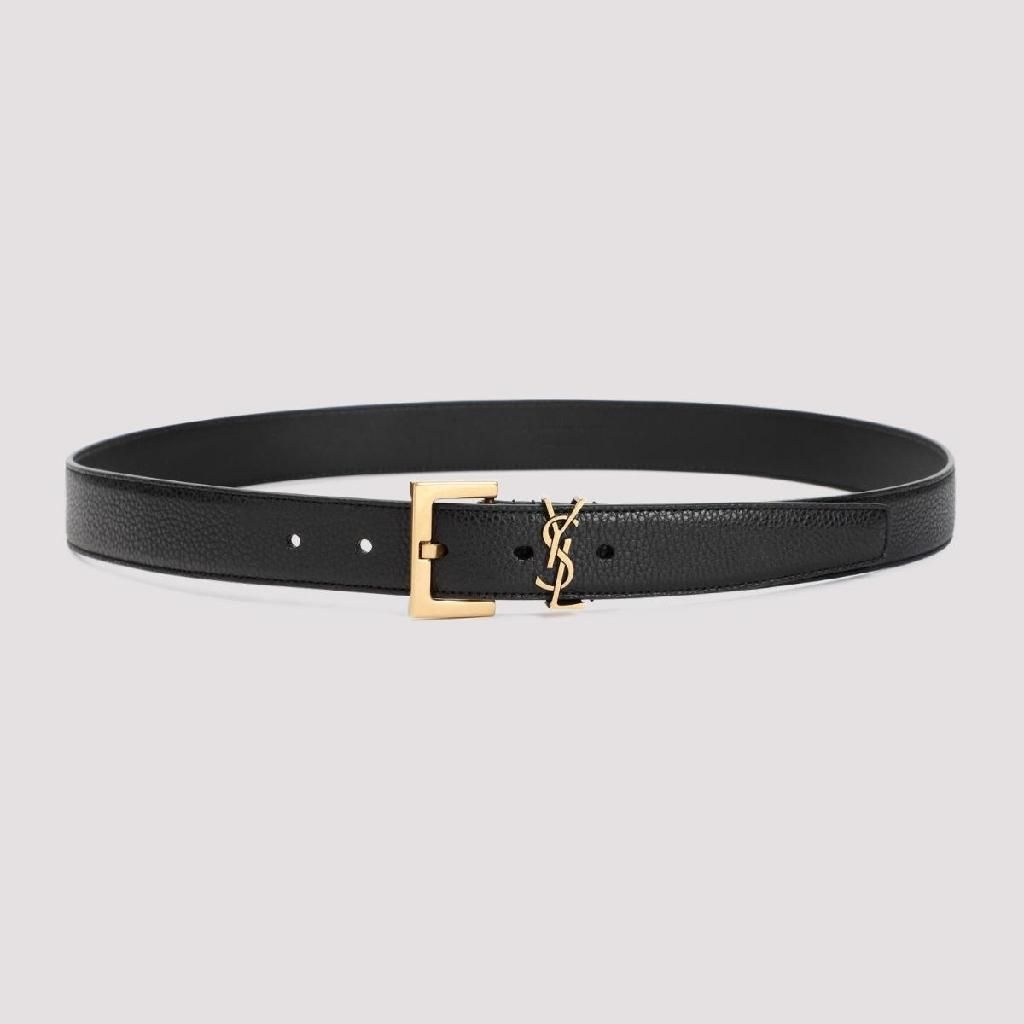 [해외] 생로랑 634440DTI0W 1000 NERO Saint Laurent Belt
