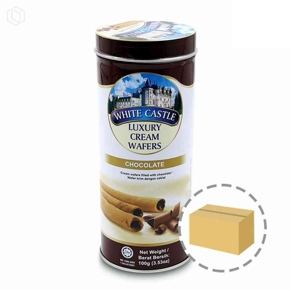 크림 초콜릿 웨이퍼 100G 1BOX 24개입 달달한과자 컵과자 간식과자
