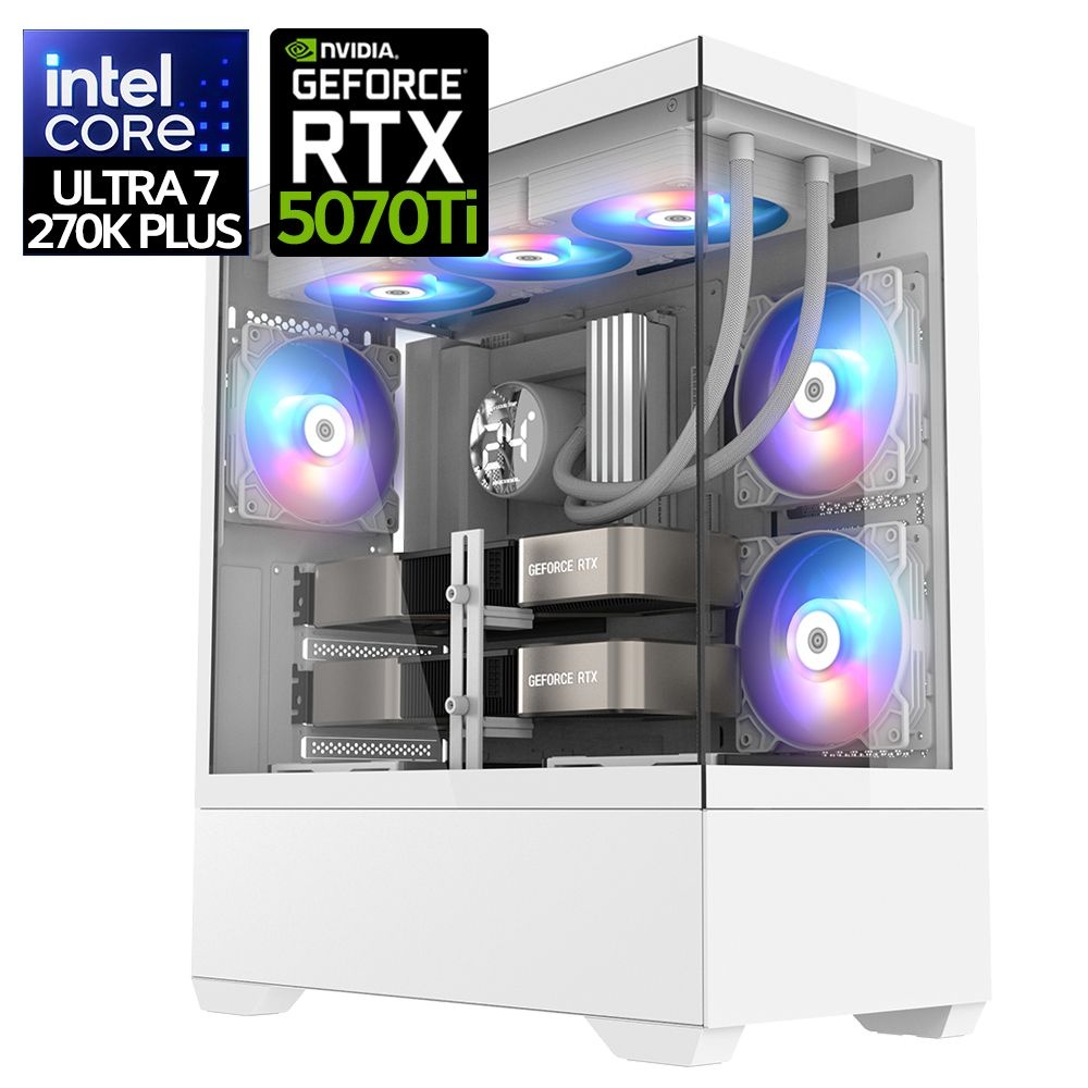 [온누리상품] [울트라7 270K Plus / RTX 5070 Ti] 최신 게이밍 조립 PC 컴퓨터 배그 피파 스텔라 GTA
