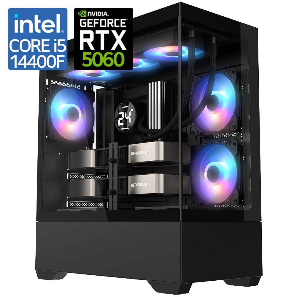 [온누리상품] [i5-14400F/RTX5060]고사양 게이밍 조립PC 컴퓨터 롤 오버워치 발로란트 배그