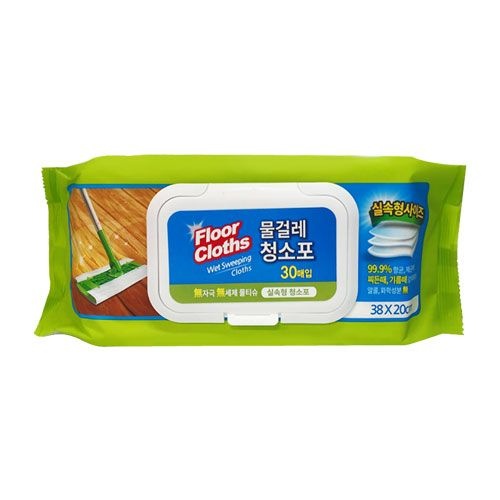 물걸레 청소포 캡형 대형30매
