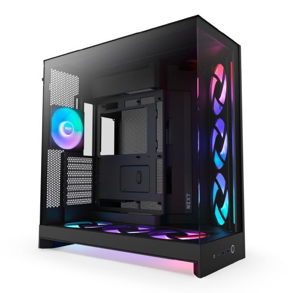 NZXT H9 Flow RGB+ V2 미들타워 매트 블랙 4046748