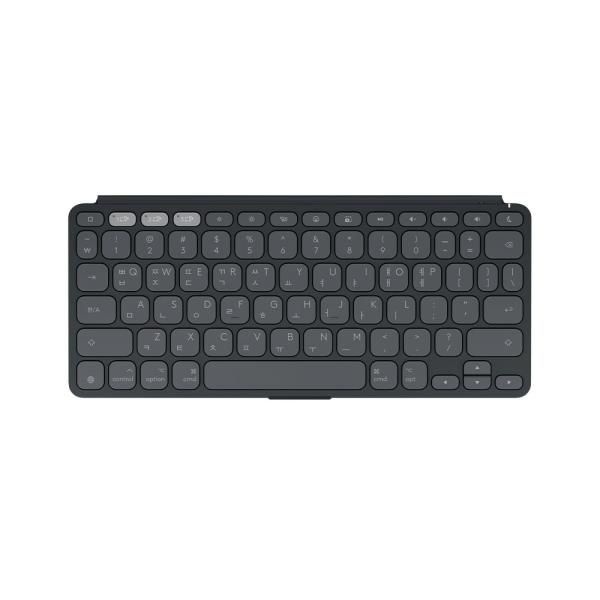 로지텍 블루투스 미니키보드 KEYS-TO-GO 2 For iPad 키즈 투 고 로지텍코리아 그래파이트 4052745