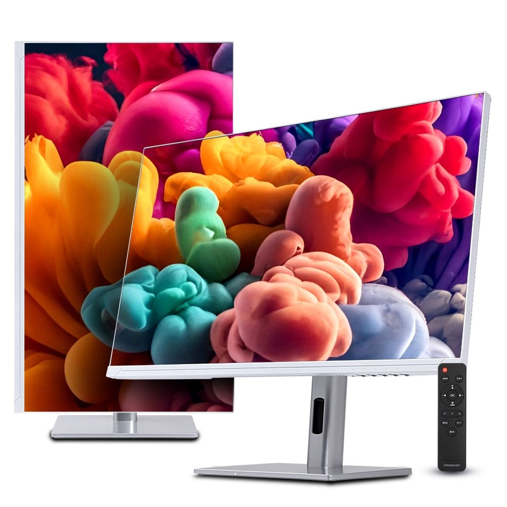 크로스오버 27ULD950 UHD4K PD65 프로아트 화이트 멀티스탠드 무결점 27인치 모니터