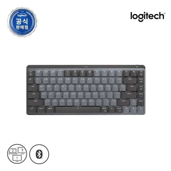 로지텍 무선.블루투스 기계식 미니키보드 MX Mechanical Mini 메카니컬 미니 로지텍코리아 카일 Tactile 블랙 4053574
