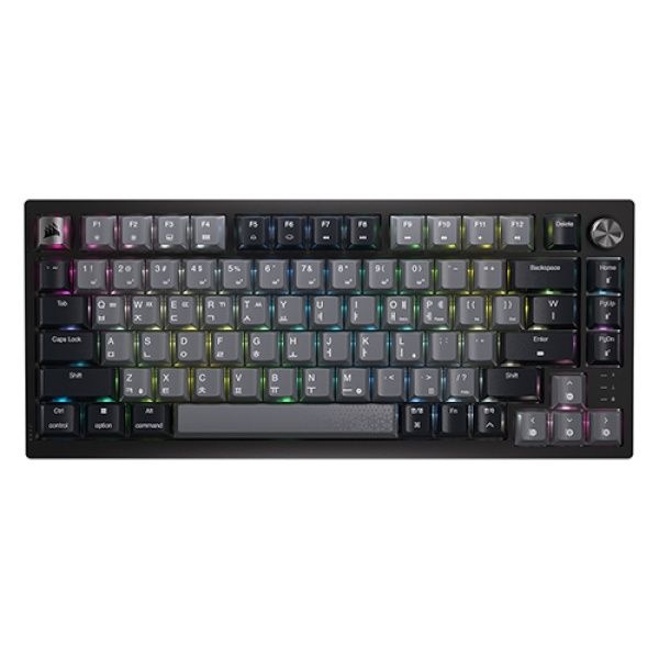 CORSAIR 무선.블루투스 기계식 키보드 K65 PLUS 축교환 RGB LED 축선택 4053582