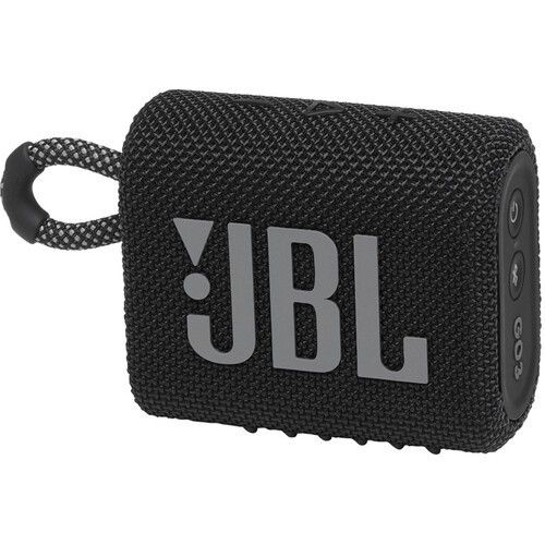 JBL JBO3BLKAM-Z 고 3 휴대용 블루투스 스피커, 검정색 - 인증된 재생품 921871